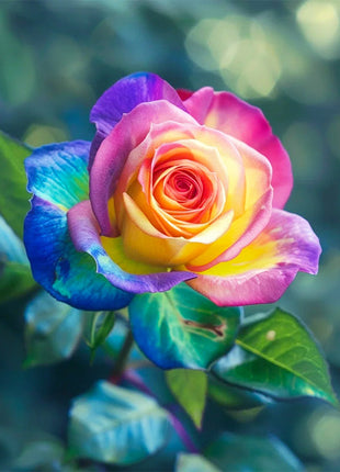 Colorful Roses - Flowers of Good Luck