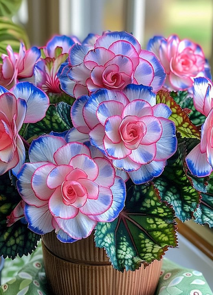 Begonia Rex 'Pink Neon'